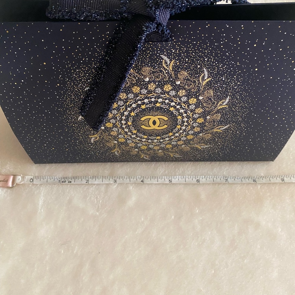 2 Yards Ribbon & Chanel 2025 Holiday Gift Bag - Picture 7 of 9